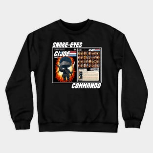 Snake-Eyes Commando Design! Crewneck Sweatshirt